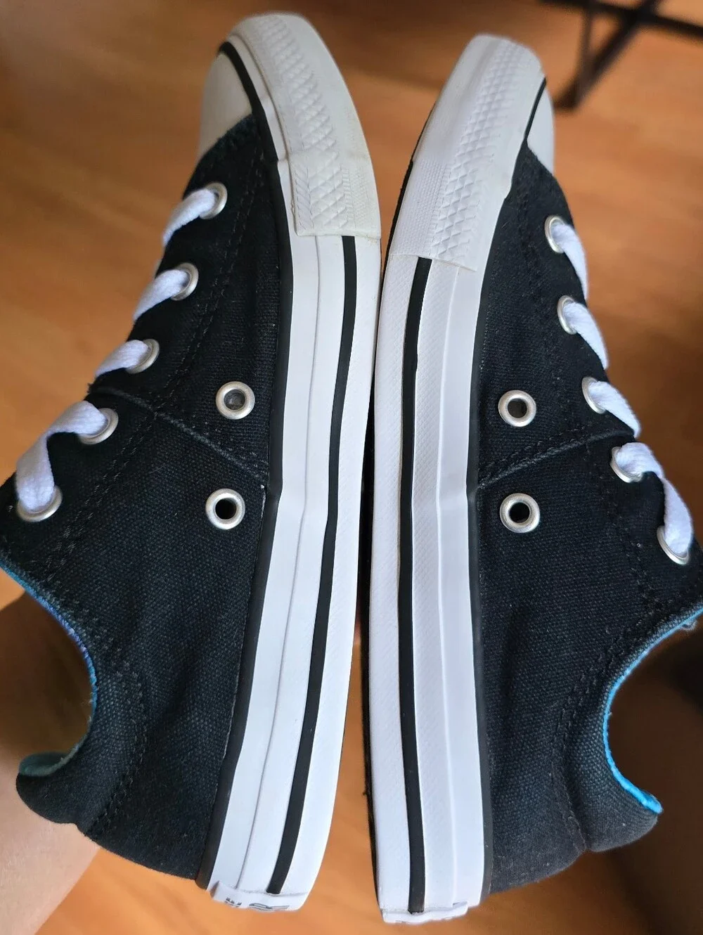 Sz 1 Little Kids CONVERSE CTAS MADISON Black Casual shoes